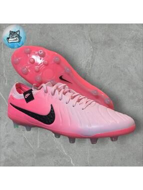 Nike Tiempo Legend 10 ELITE AG Pink Soccer Cleats FN7282-601 Men’s 7.5 Wmn 9